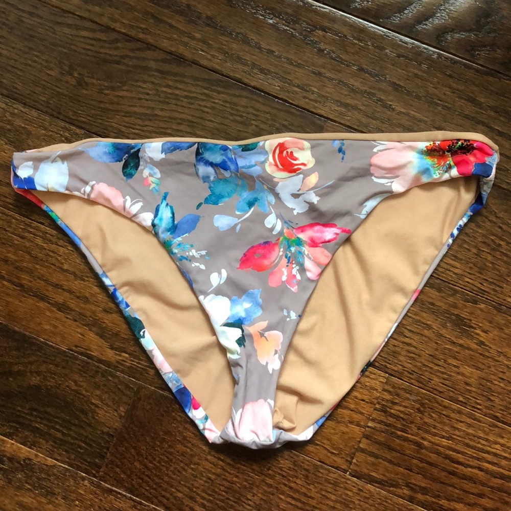 floral bikini bottoms